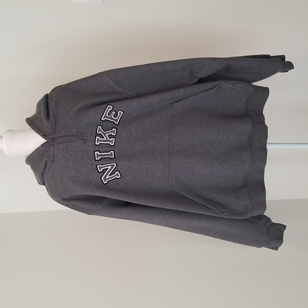 Nike Men's Gray Sweatshirt Hoodie